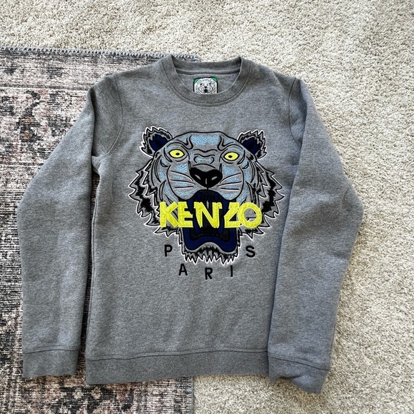 Kenzo Tops - Kenzo Tiger Head Sweatshirt Size Small